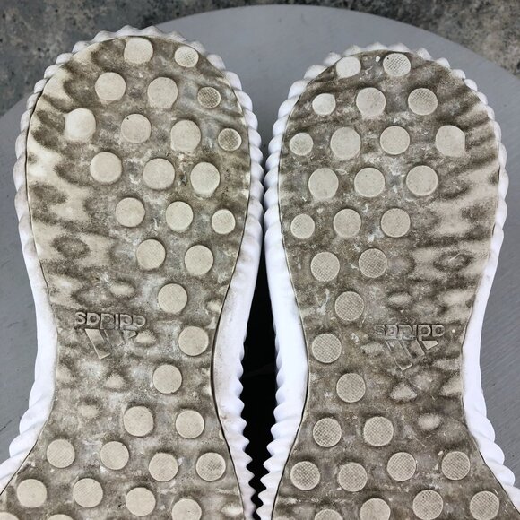 Adidas Women's Size 10 Alphabounce 1 White Grey Lace-Up Athletic Sneakers AC6921 - Picture 11 of 15